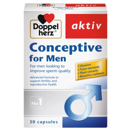 Doppelherz aktiv Conceptive for Men front view