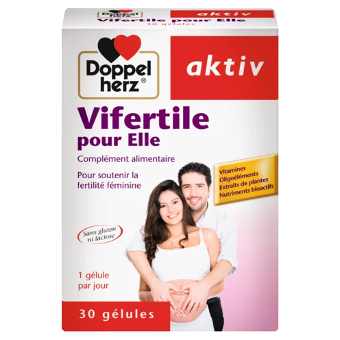 Doppelherz aktiv Vifertile pour Elle front view