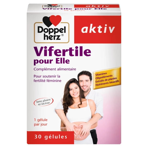 Doppelherz aktiv Vifertile pour Elle front view