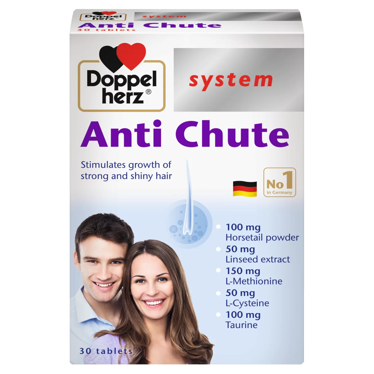 Doppelherz system Anti Chute front view