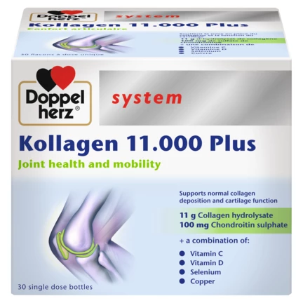 Doppelherz system Kollagen 11.000 Plus front view