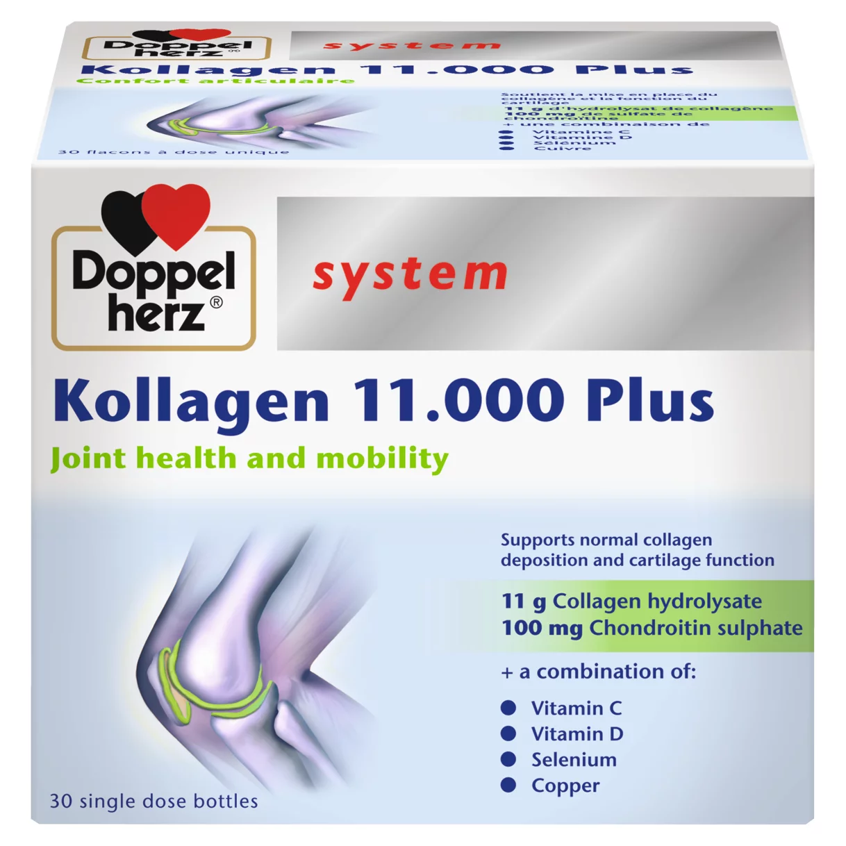 Doppelherz system Kollagen 11.000 Plus front view
