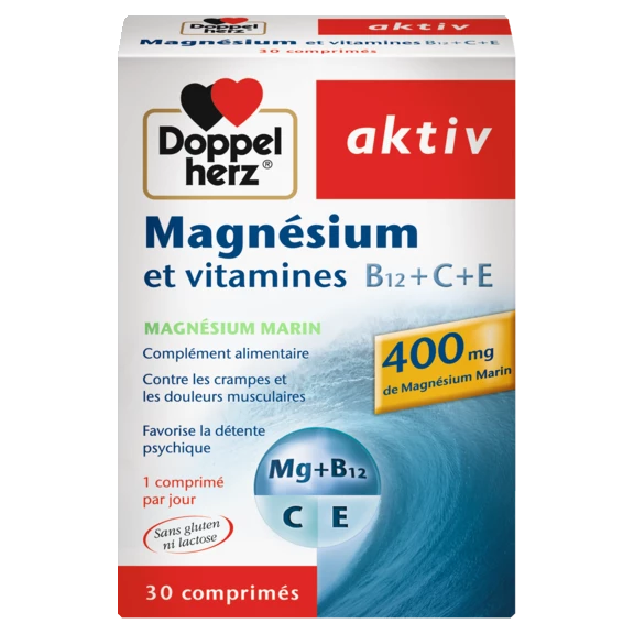 Doppelherz aktiv Magnésium et vitamines front view