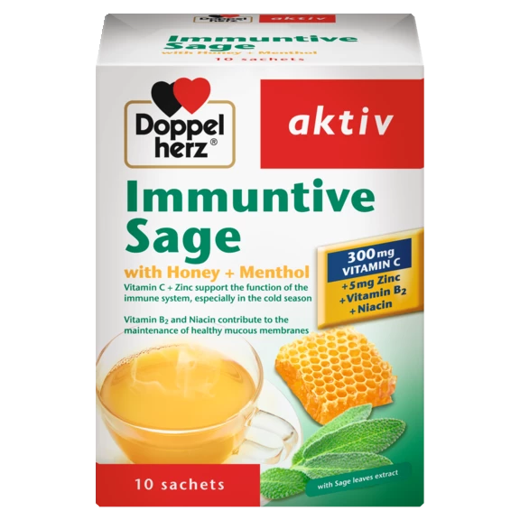 Doppelherz aktiv Immuntive Sage  front view