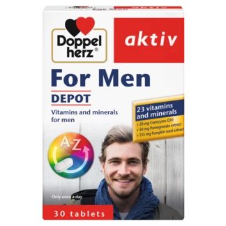 Doppelherz aktiv For Men Depot front view