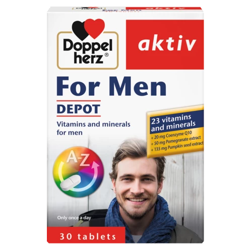 Doppelherz aktiv For Men Depot front view