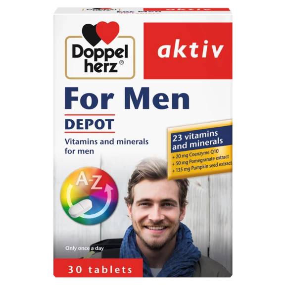 Doppelherz aktiv For Men Depot front view