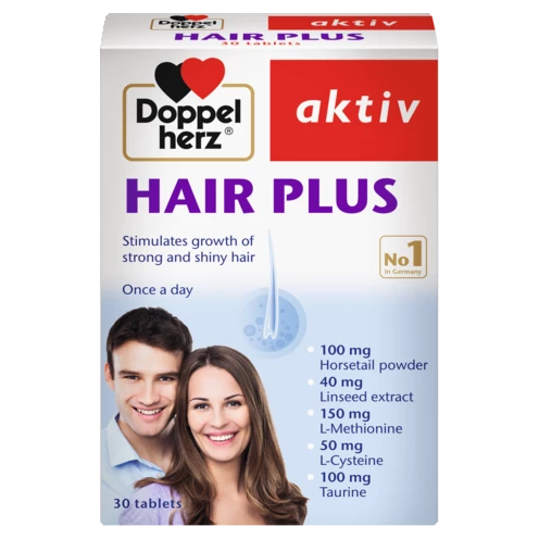 Doppelherz aktiv Hair Plus front view