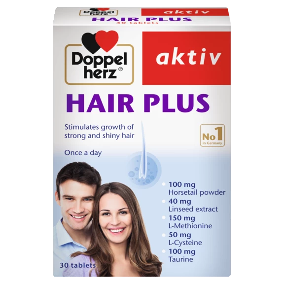 Doppelherz aktiv Hair Plus front view
