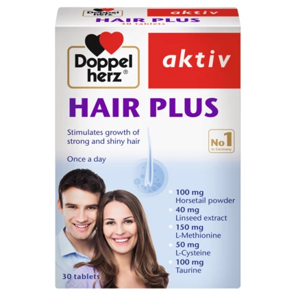 Doppelherz aktiv Hair Plus front view