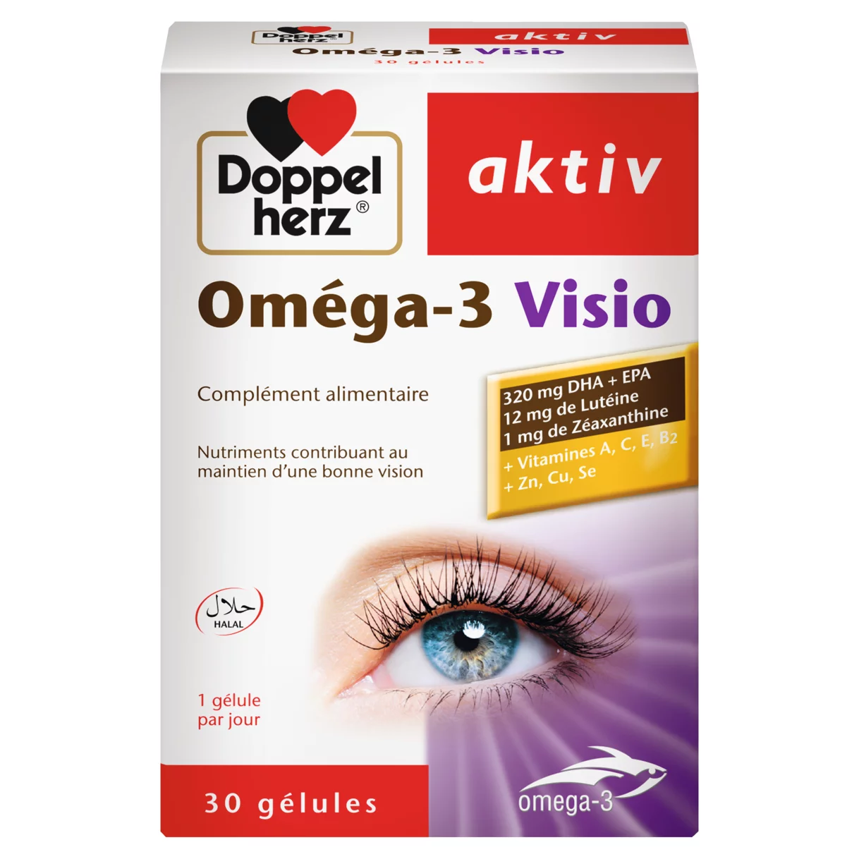 Oméga-3 Visio front view