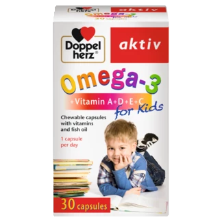 Doppelherz aktiv Omega-3 for Kids front view