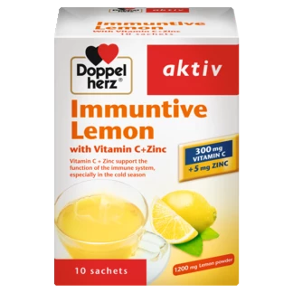 Doppelherz aktiv Immuntive Lemon front view