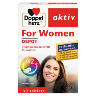 Doppelherz aktiv For Women Depot front view