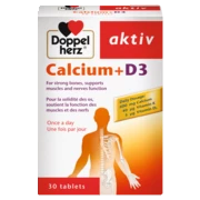 Doppelherz aktiv Calcium+D3 front view