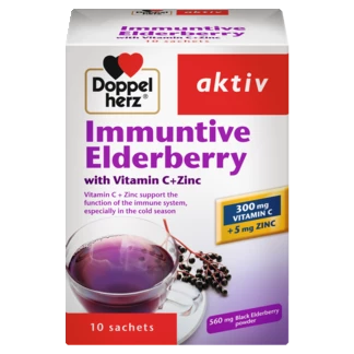 Doppelherz aktiv Immuntive Elderberry front view