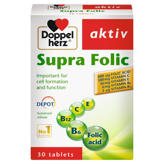 Supra Folic + B-Komplex 