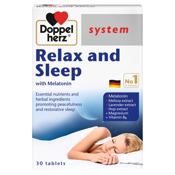 Doppelherz system Relax and Sleep front view
