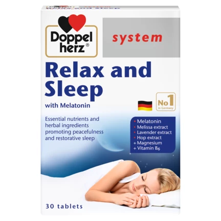 Doppelherz system Relax and Sleep front view